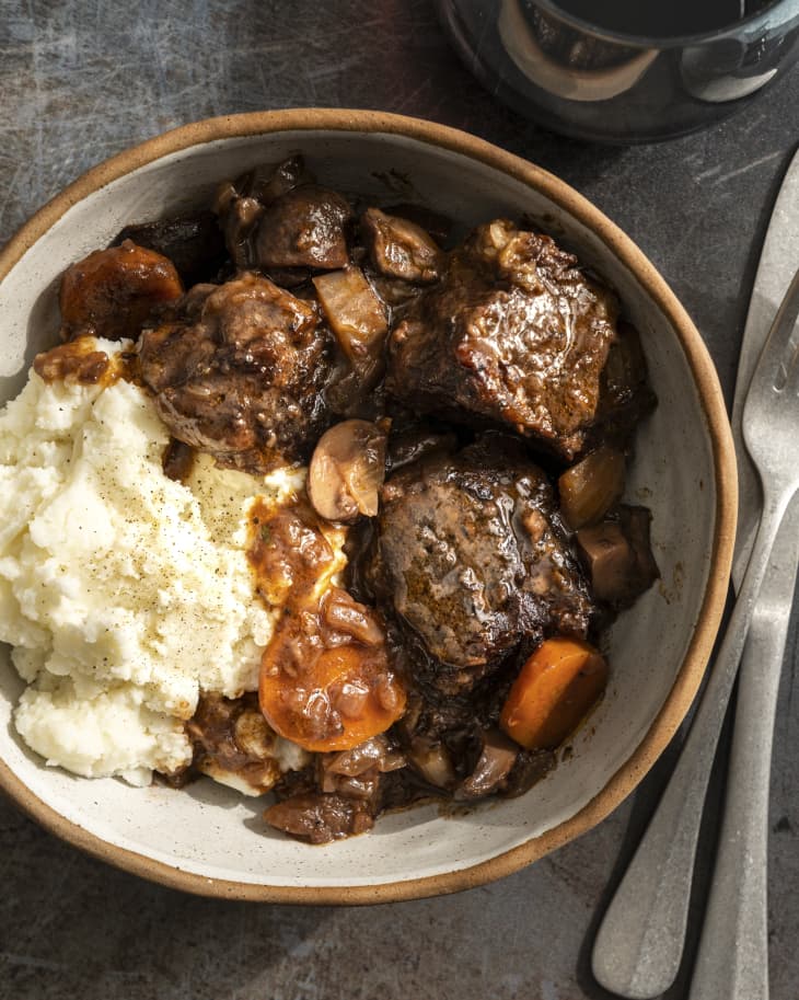 braised beef with carrots