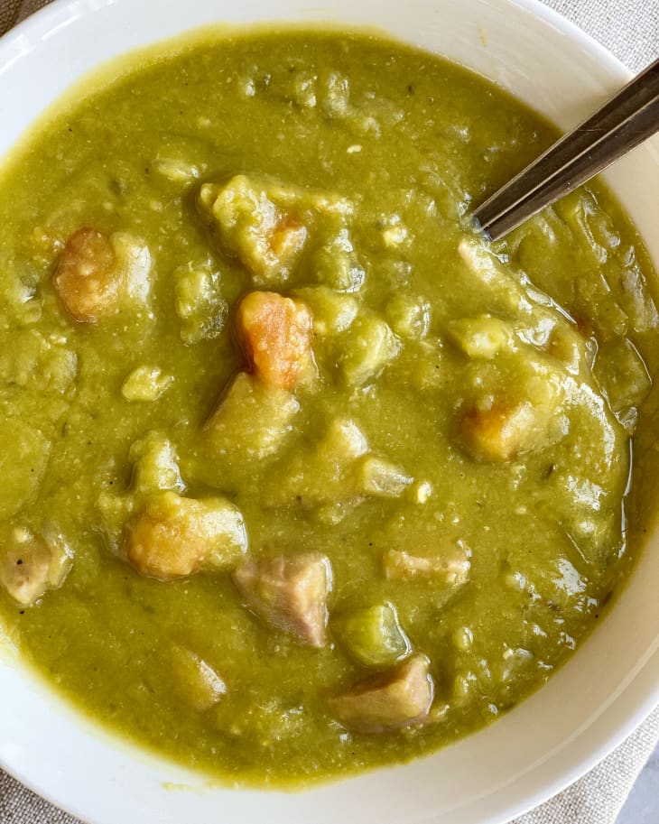 Mediterranean Split Pea Soup