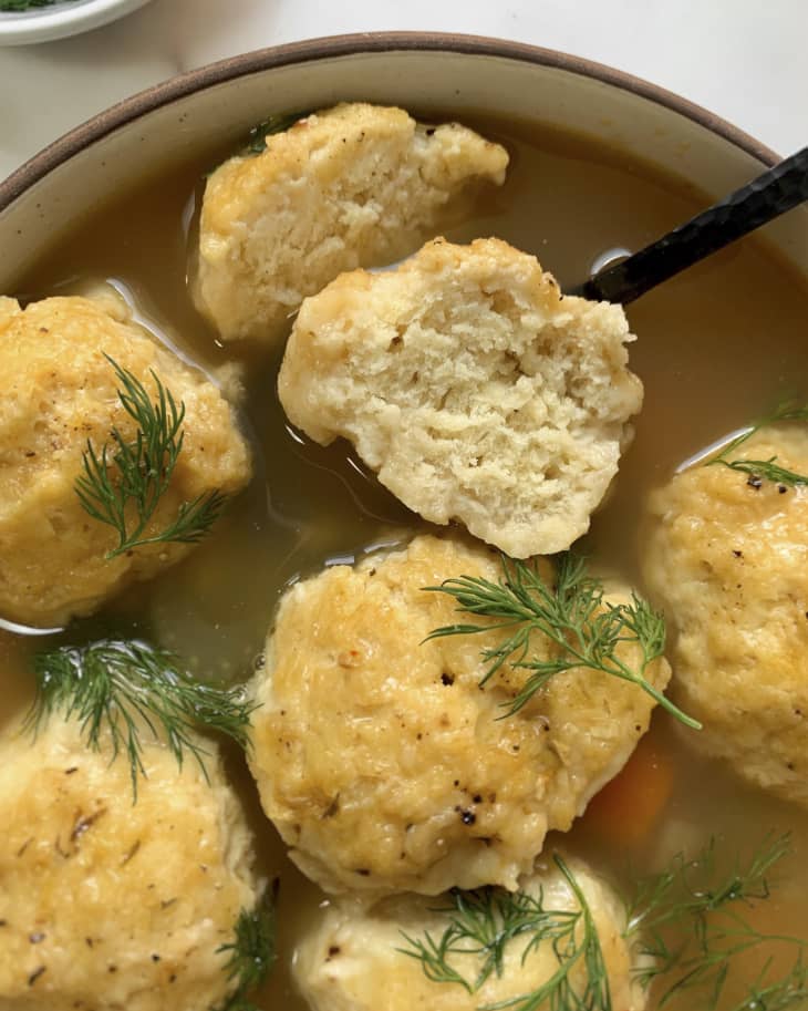 Matzo Ball Soup - Dinner at the Zoo
