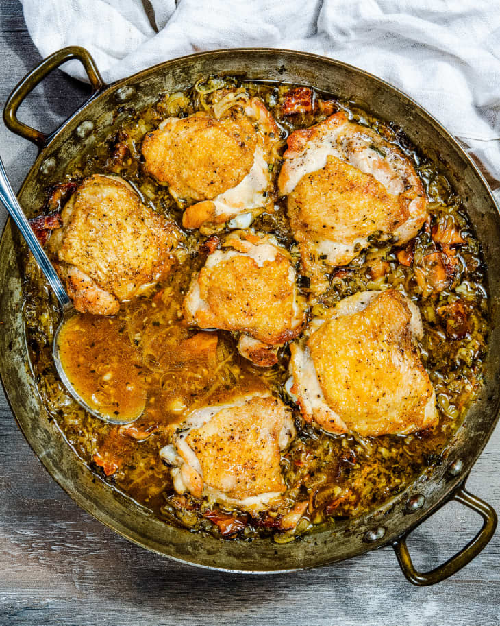 Pan-Roasted Chicken with Vegetables & Herbs - Swanson