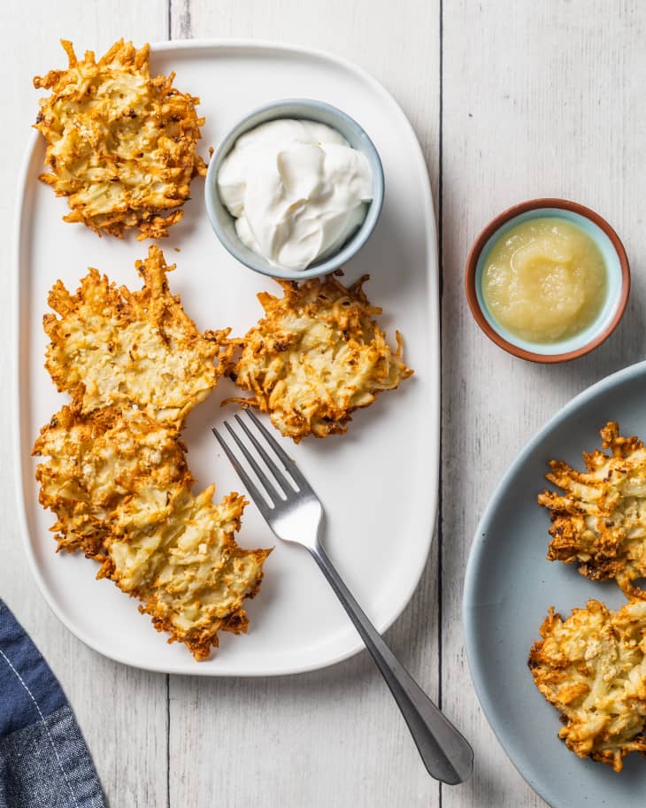 Air-Fryer Latkes: Crispy Perfection in Minutes!