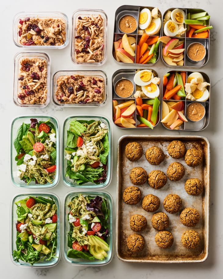 Meal Prep Plan: How I Prep a Week of Meals for One in Just Over an