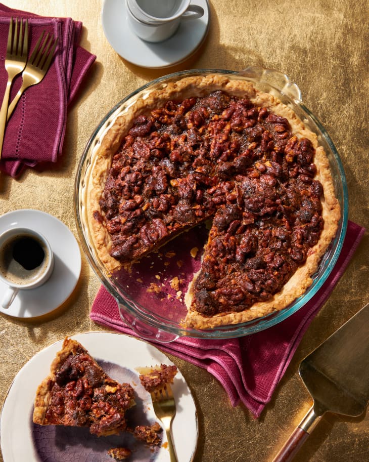 Date and Walnut pie