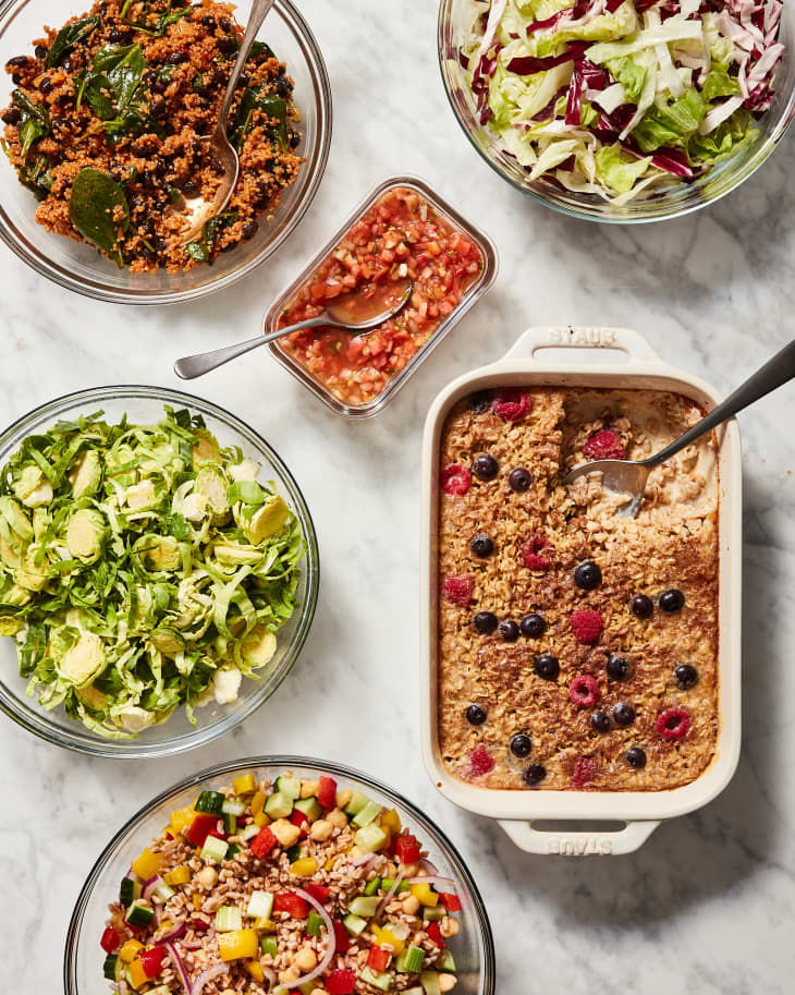 Fresh & Healthy Meal Prep Salads