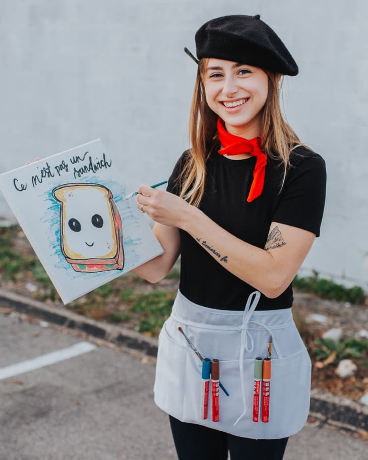 Pancake Diner Waitress Costume for Girls