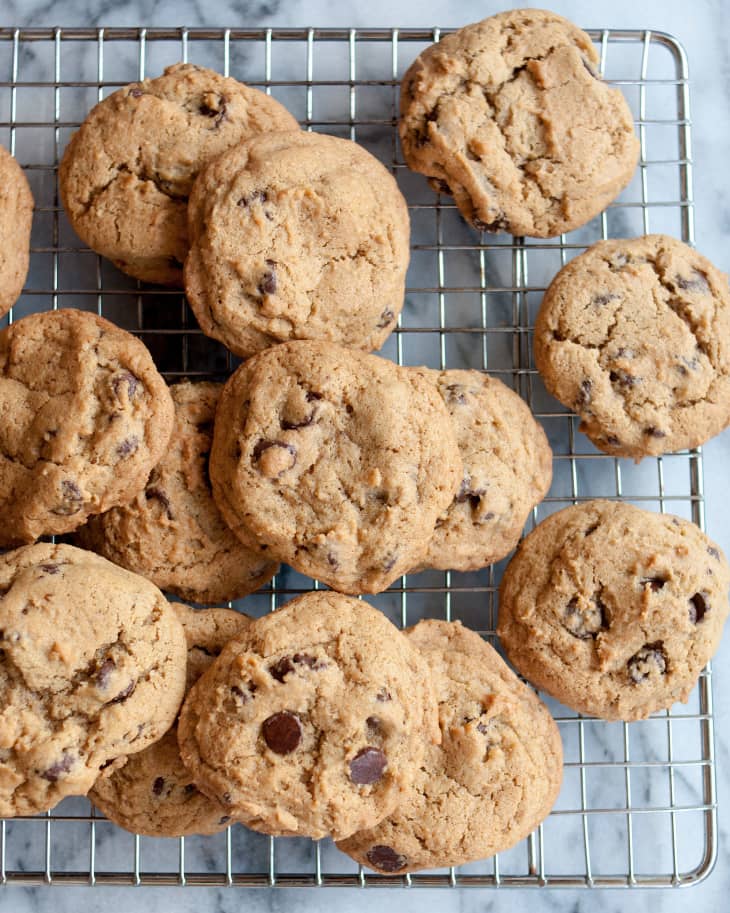 The rocks beneath our feet and cookies on a baking sheet