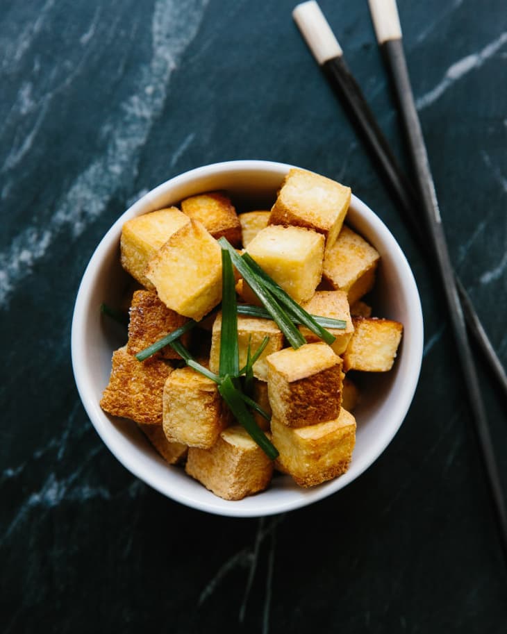 Easy Fried Tofu - The Plant Based School