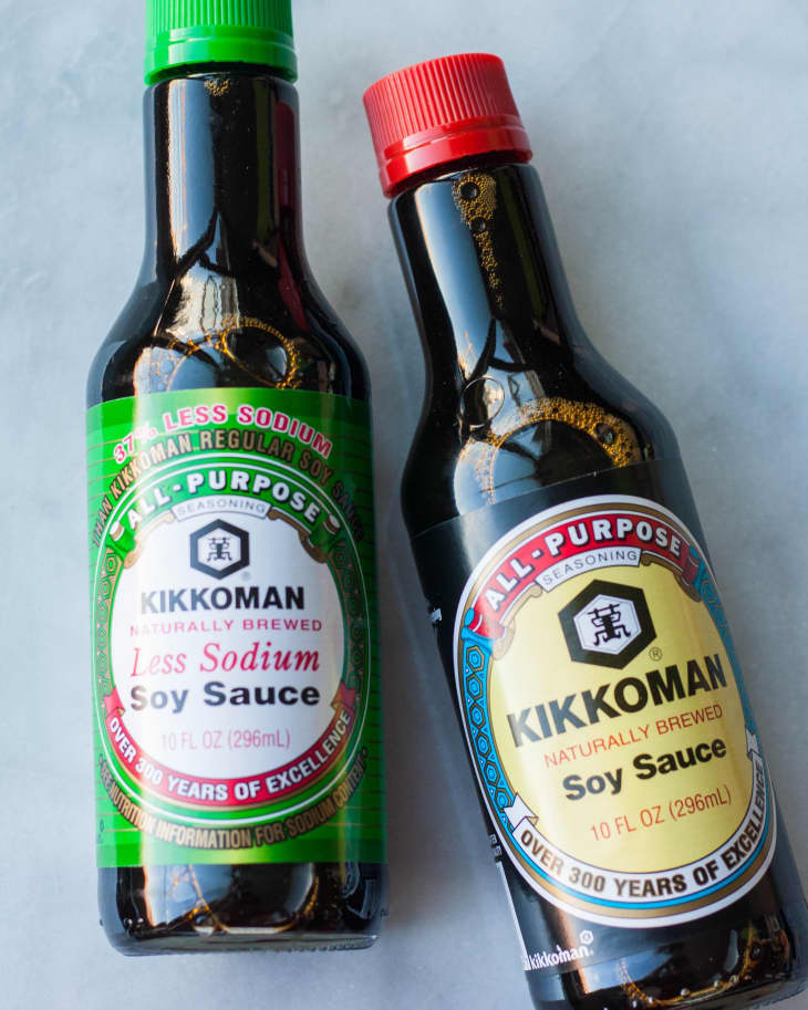 Kikkoman Soy Sauce, Less Sodium, 10 Fl. Oz (Pack of 1)