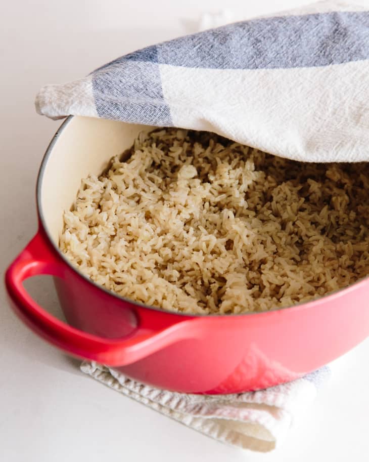 The Fool-Proof Method For Making Brown Rice Without A Rice Cooker