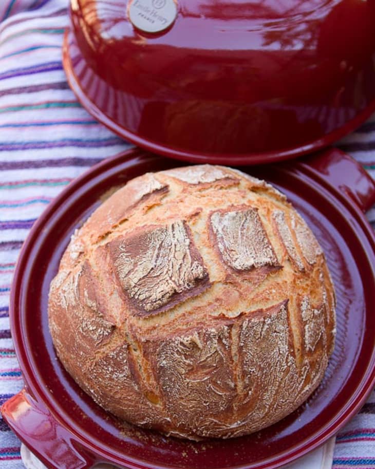 Fall Baking Recipe: Rustic White Bread from a Bread Cloche