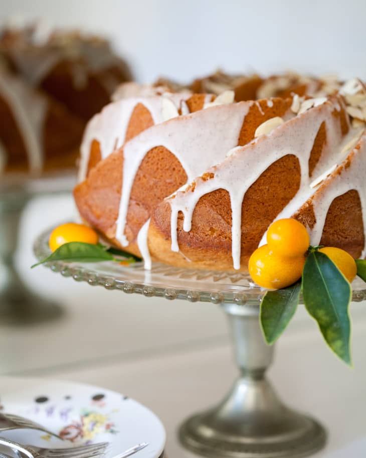 Glazed Orange Bundt Cake (baking with decorative bundt pans)