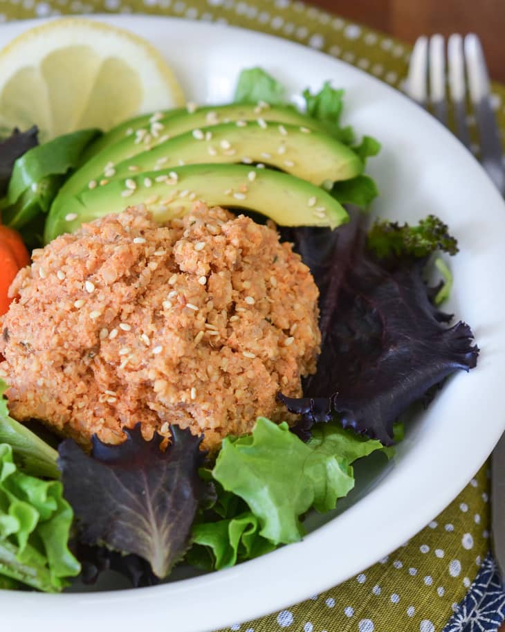 Recette Bento - Smoky Marinated Tempeh Quinoa Salad - Monbento