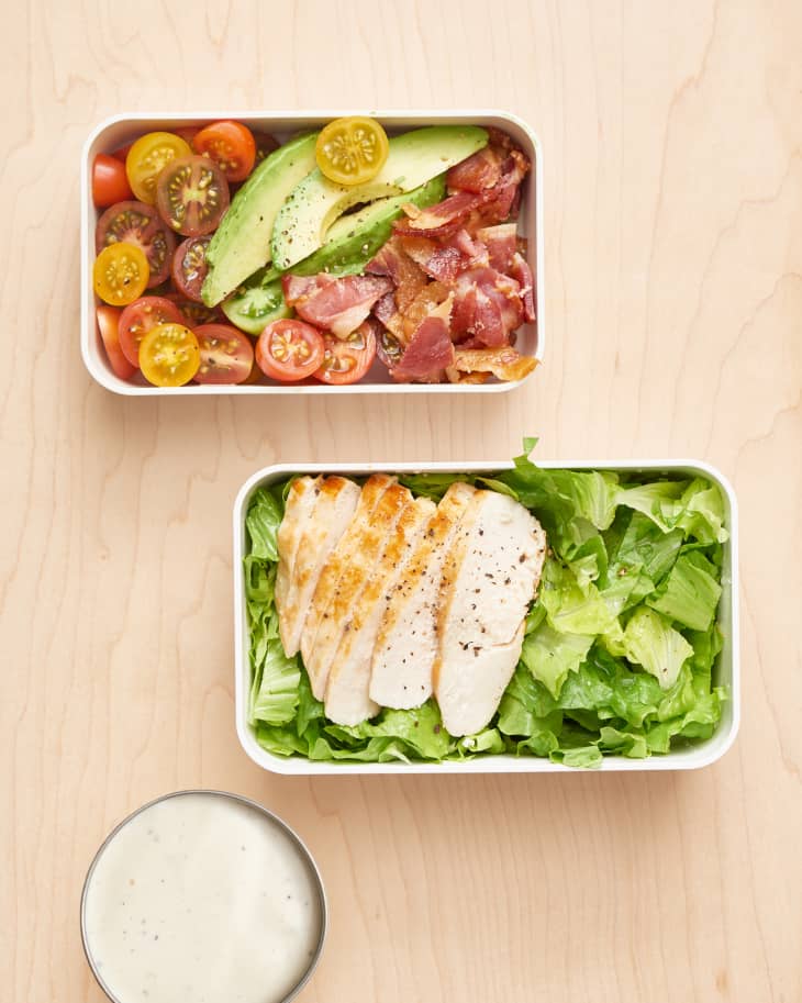 BLT Salad Lunchbox