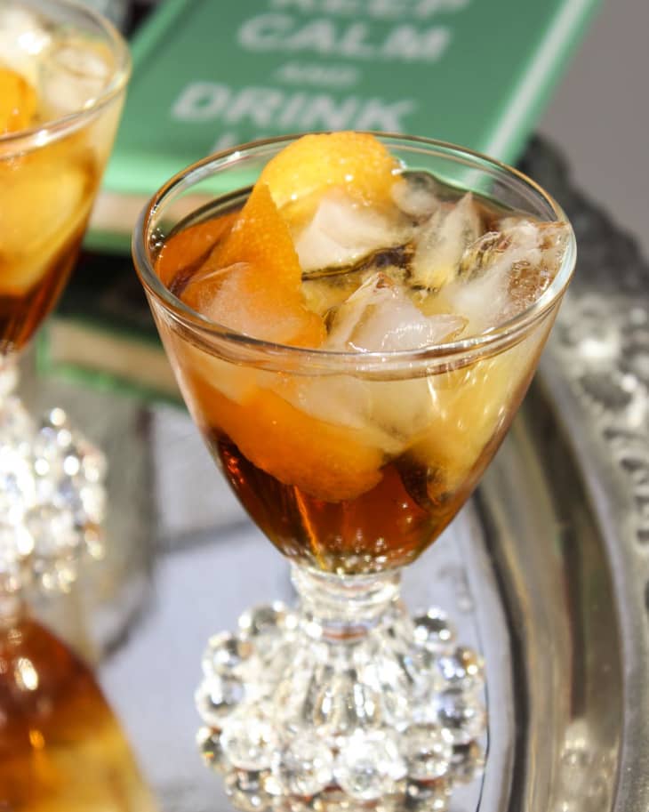 Happy Thanksgiving! Served in our Amaro Spritz Glasses, this