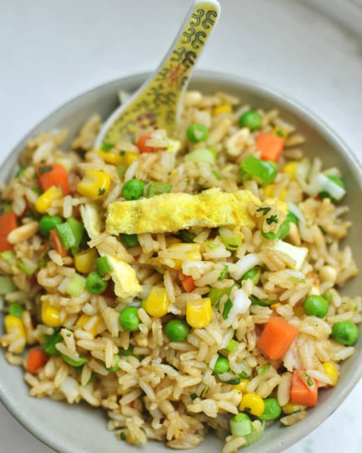 Vegetable Fried Rice Recipe - Savory Experiments