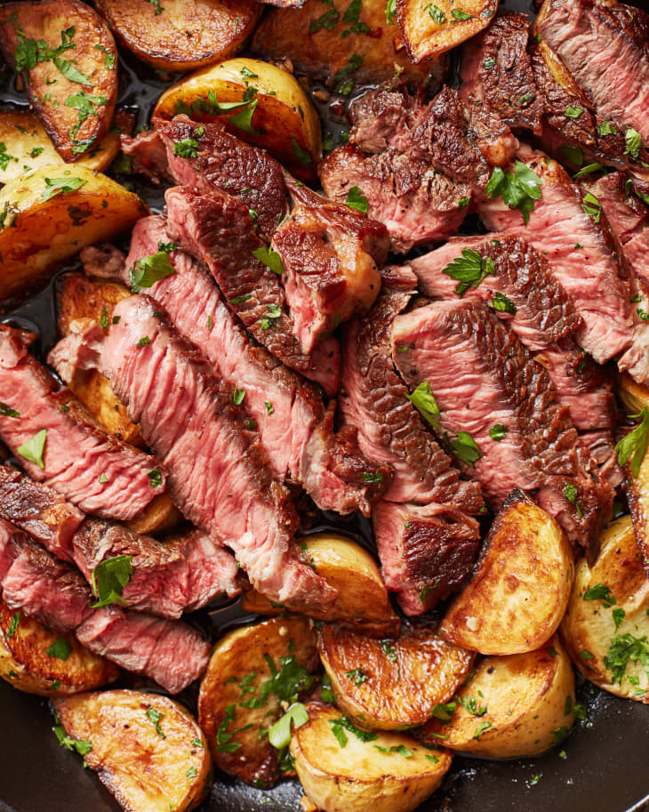 Sirloin Steak with Garlic Butter - Dinner at the Zoo