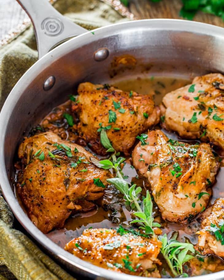 Oven Baked Chicken Thighs - Jo Cooks