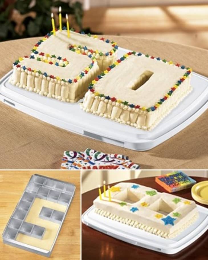 40th Birthday Cake Pans Hot Or Not: Custom Alphabet/Numbers Cake Pan | Kitchn