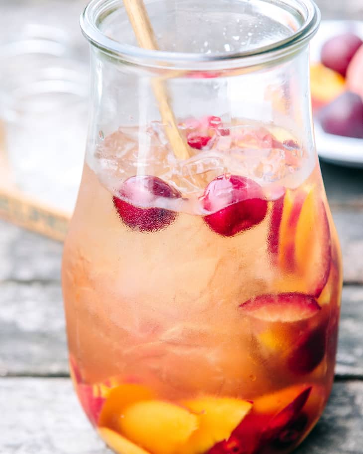 Peach Plum Sangria