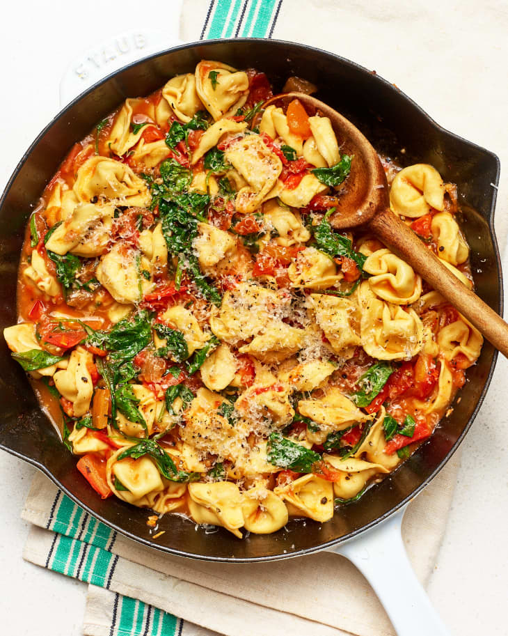 Tuscan Tortellini Recipe (Easy Skillet Prep)