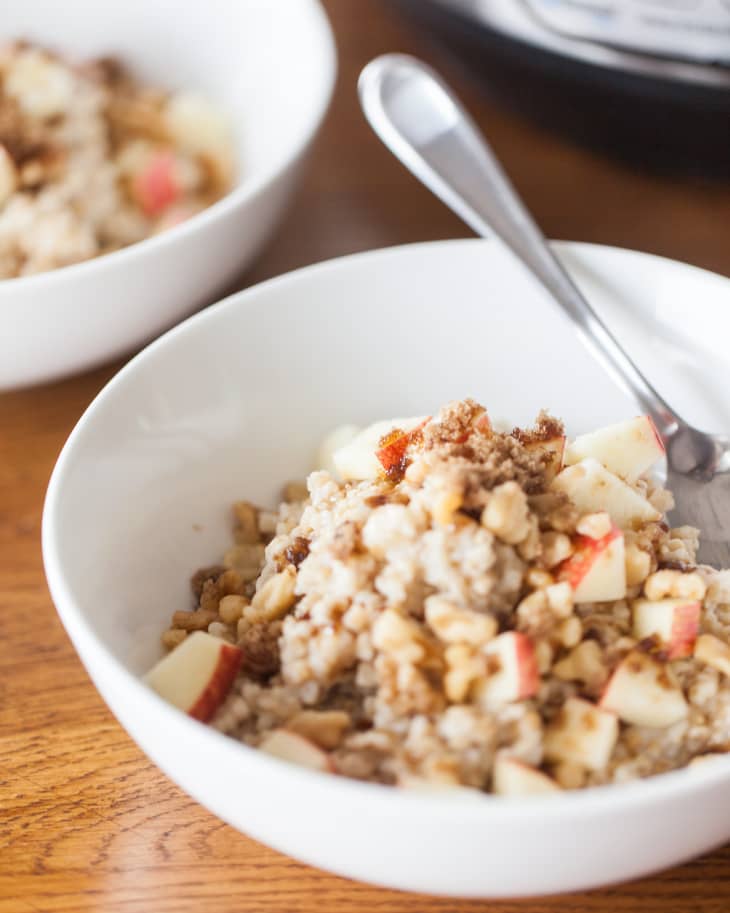 Pressure Cooker Steel Cut Oats - Let the Baking Begin!