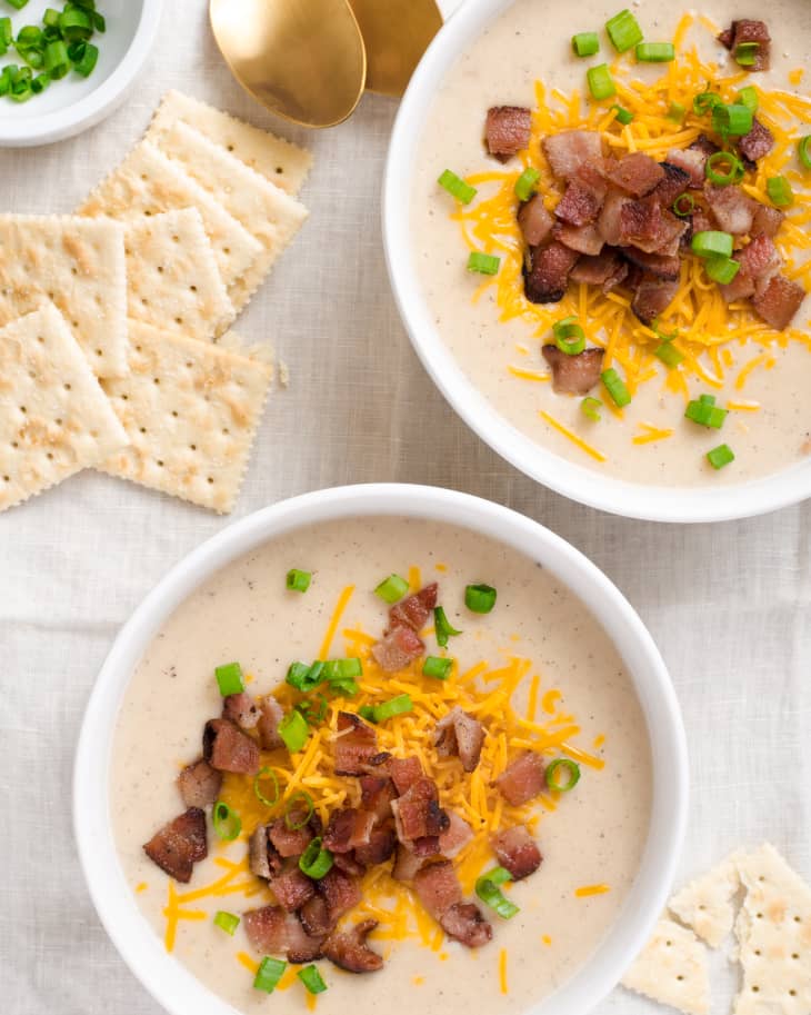 Easy 5-Ingredient Potato Soup (Freezer-Friendly & Gluten-Free)