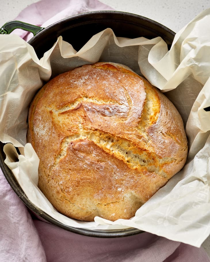 Fluffy Dutch Oven Sourdough Bread (+ Photo Tutorial)