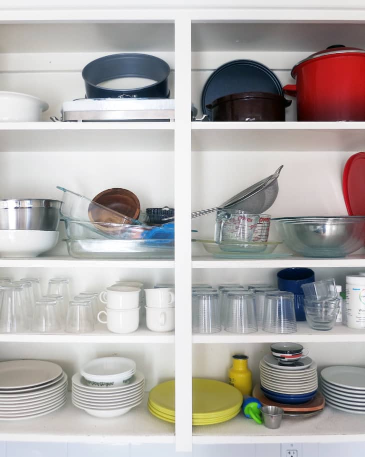 Before & After: A Dish Cupboard Makeover