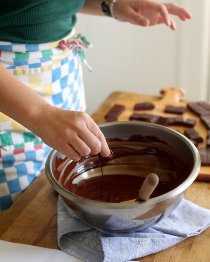 Holding your temper, keeping your cool essential for making candy shop  chocolates, at home