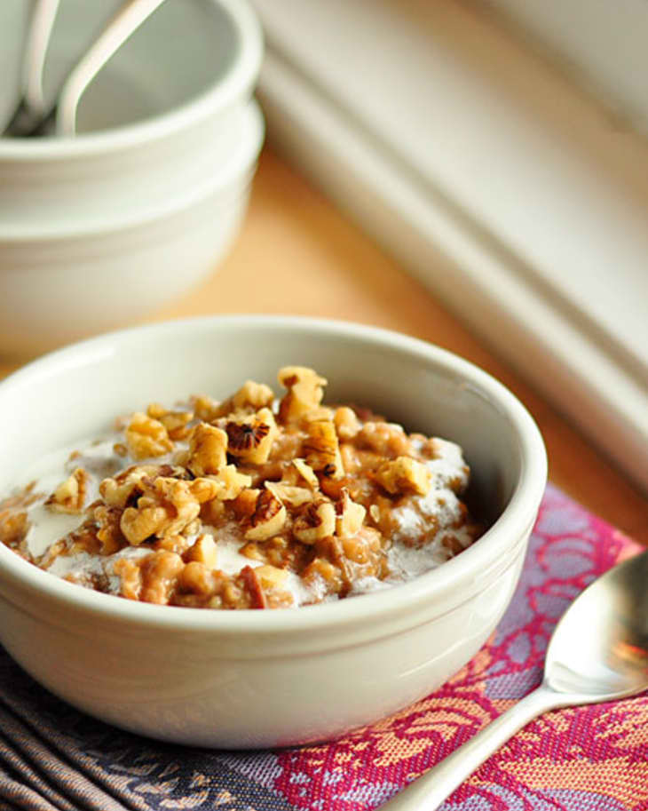 Slow-Cooker Citrus Maple Oatmeal