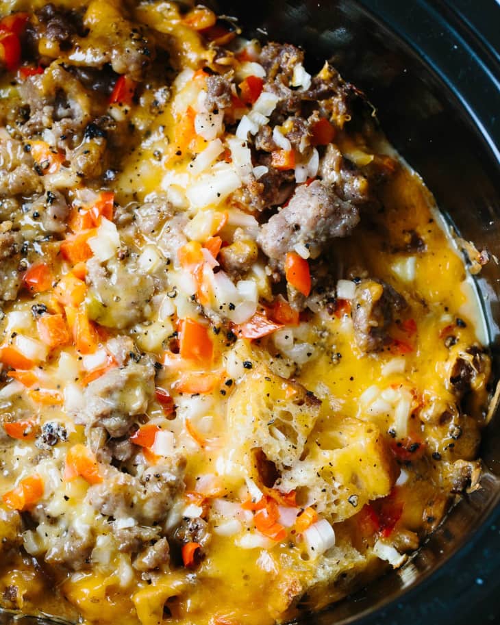 Slow Cooker Breakfast Casserole - All Day I Dream About Food