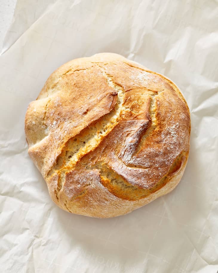 Dutch Oven Sourdough Sweet Potato Crunch Bread - Bread Experience