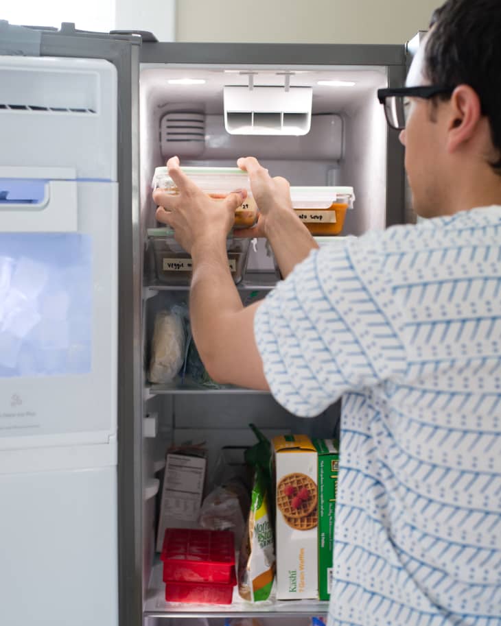 Best Way To Organize A Side By Side Refrigerator Like A Professional - The  Organized Mama