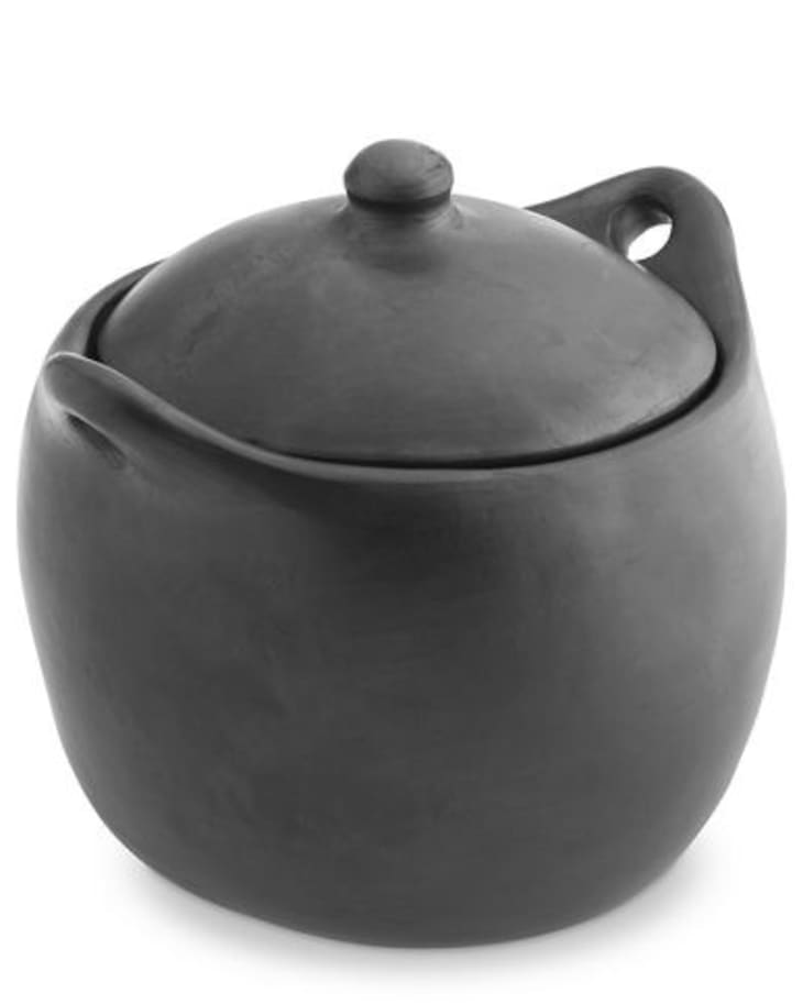 La Chamba Soup & Bean Pots Authentic Black Clay Cookware - MyToque