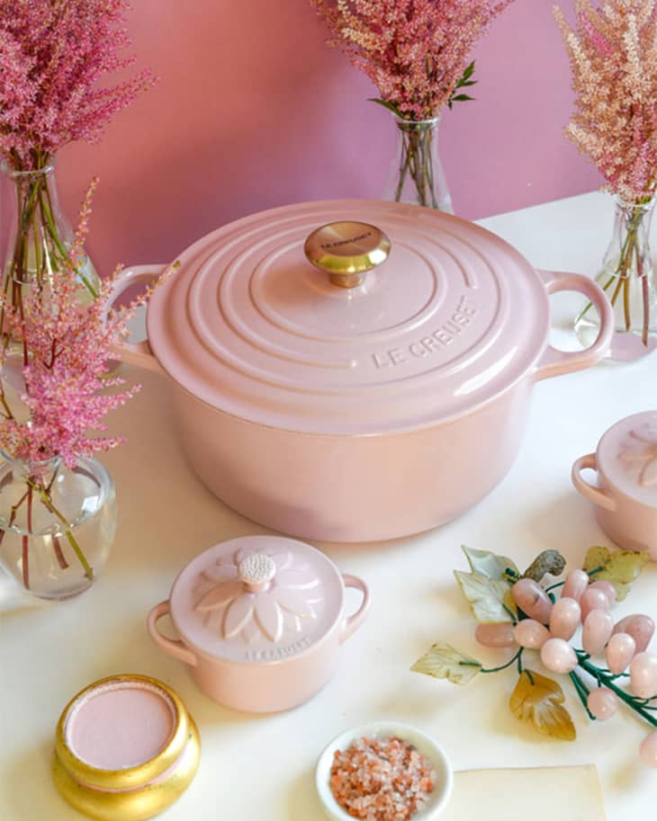 Le Creuset Just Brought Back Its Gorgeous Pink Chiffon Collection