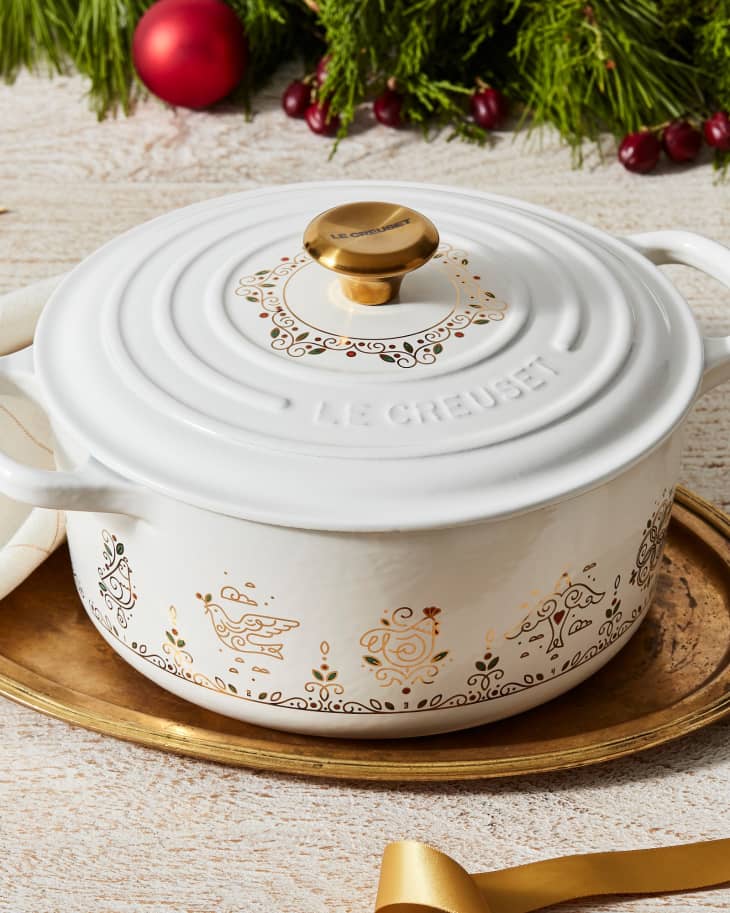 Le Creuset's Noël Collection is pretty perfect and is 20% off right now