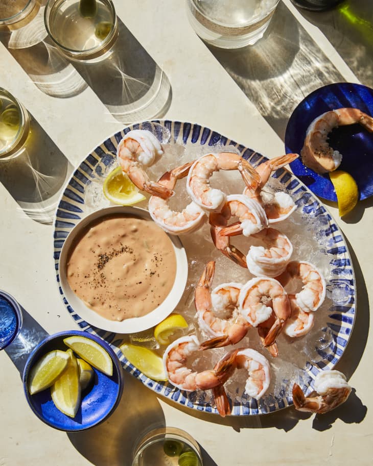 Poached Shrimp With a Homemade Thousand Island Dressing The Kitchn