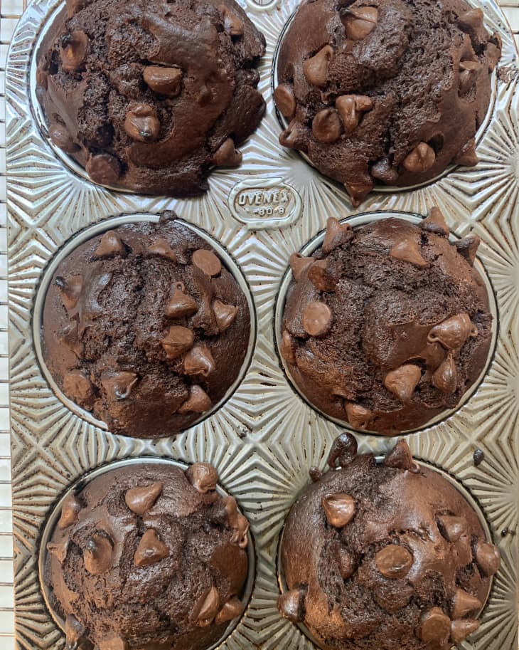Copycat Costco Double Chocolate Chip Muffin Recipe Review The Kitchn