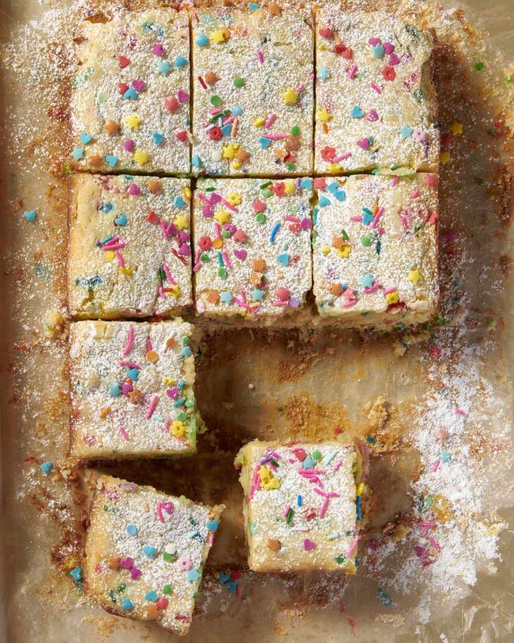 Confetti Gooey Butter Cake Recipe The Kitchn