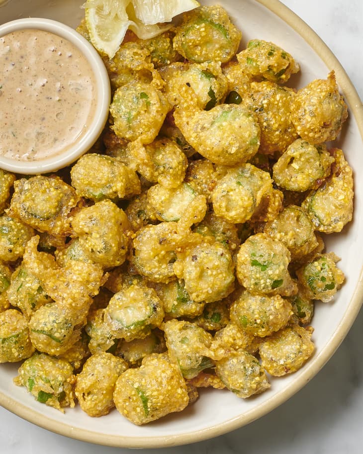 How to Fry Okra 2 Ways (Whole and Sliced) | The Kitchn