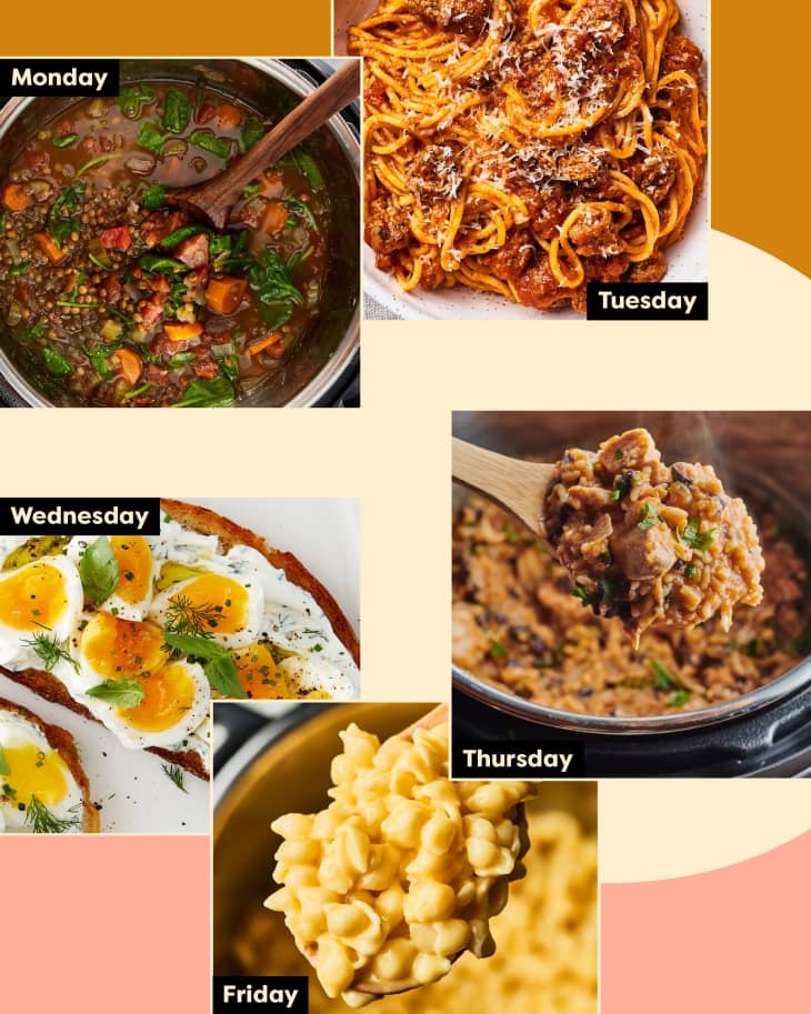 One Week Meal Plan for Cheap and Easy Instant Pot Dinners The Kitchn