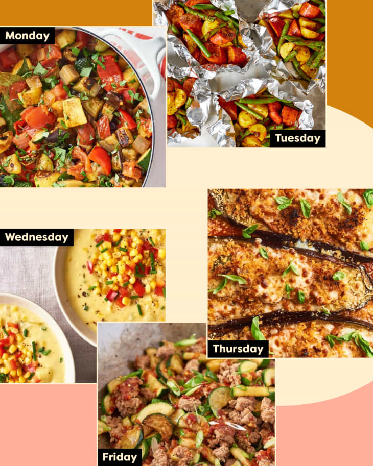 Next Week's Meal Plan 5 VeggieHeavy Dinners for Summer The Kitchn