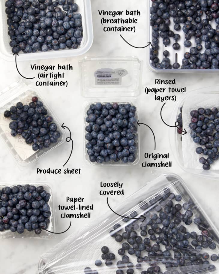 The Best Way to Store Blueberries The Kitchn
