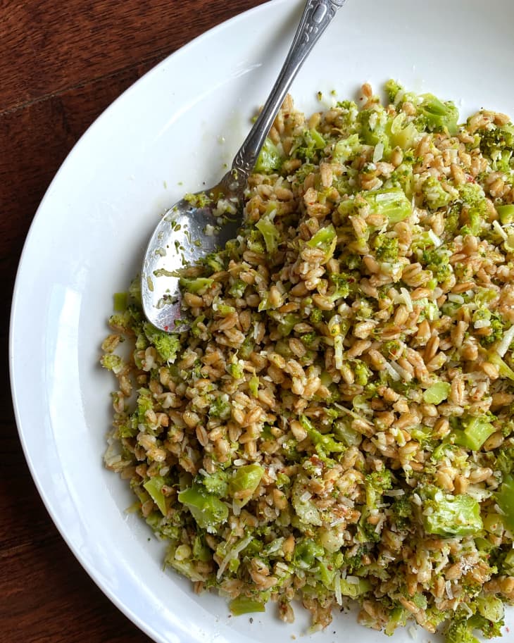 Smitten Kitchen's Broccoli Rubble Farro Salad Is the Only Thing I Meal Prep The Kitchn