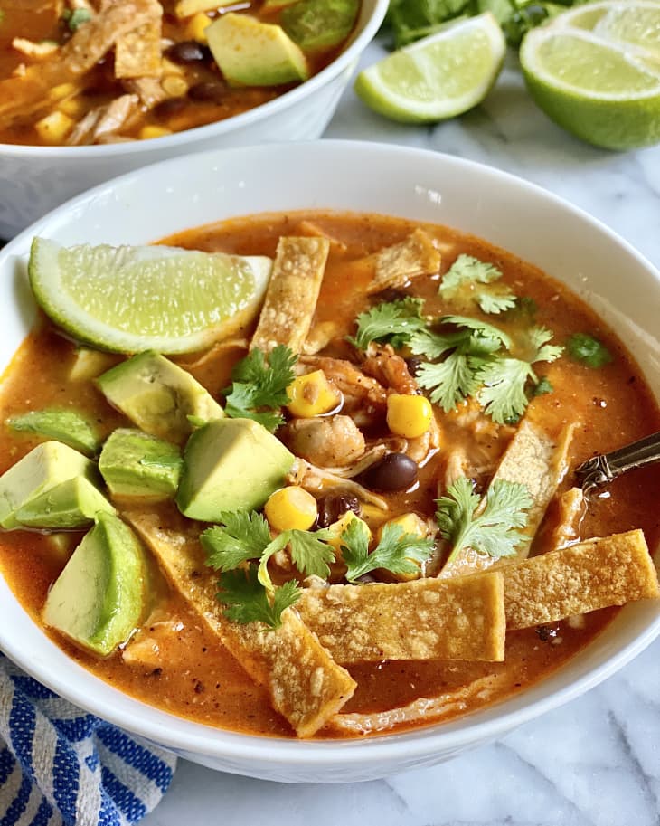 Instant Pot Chicken Tortilla Soup Recipe (Easy) | The Kitchn