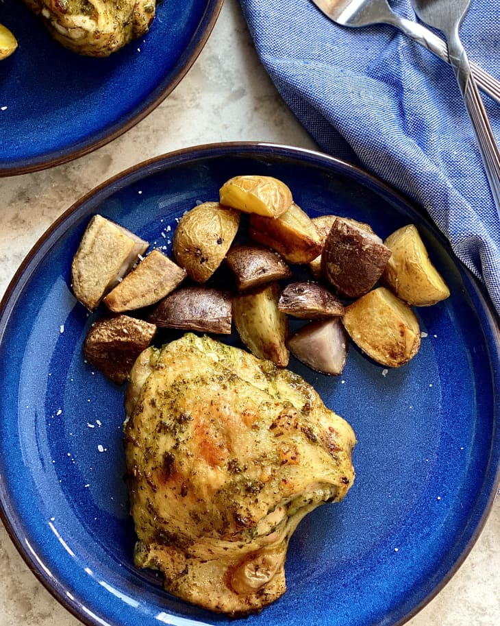 Trader Joe's ZhougRoasted Chicken Thighs Recipe The Kitchn