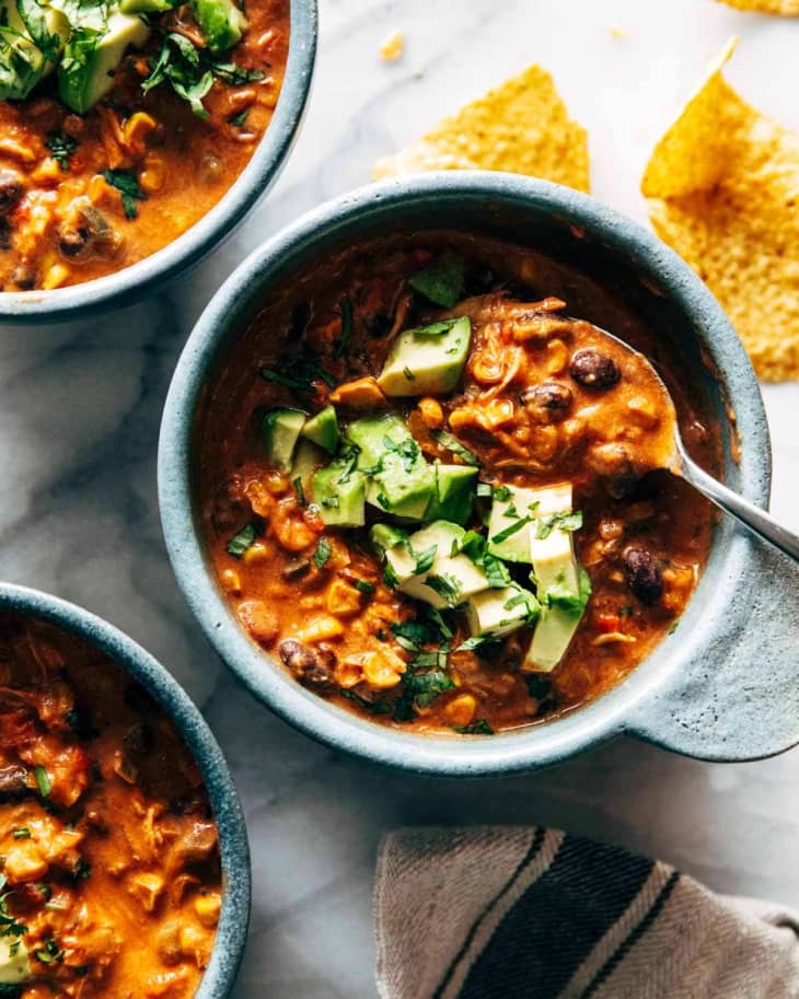 Queso Chicken Chili Pinch of Yum The Kitchn