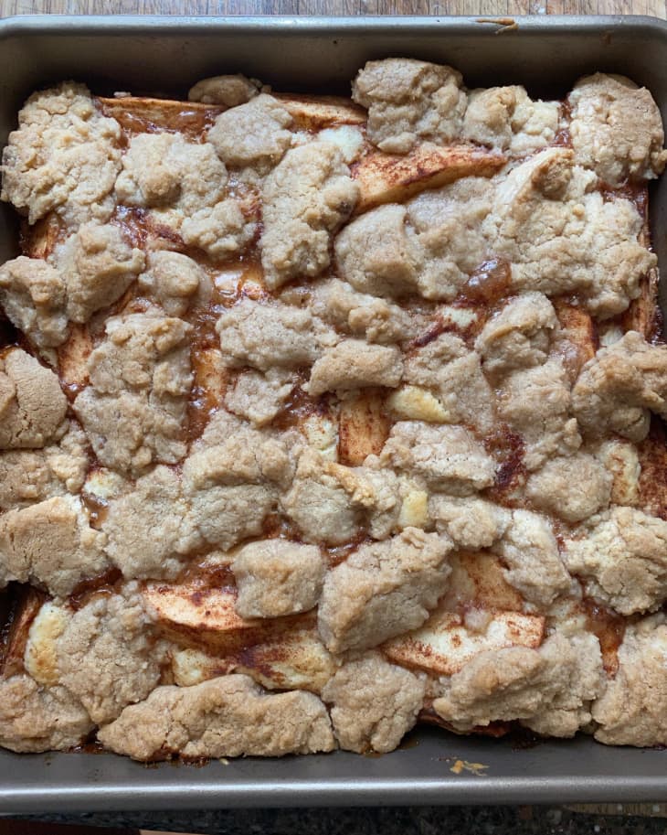 I Made Smitten Kitchen's Big Apple Crumb Cake Recipe The Kitchn