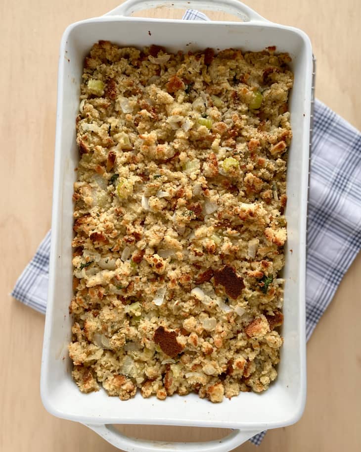 Nannie June's Cornbread Dressing Recipe | The Kitchn