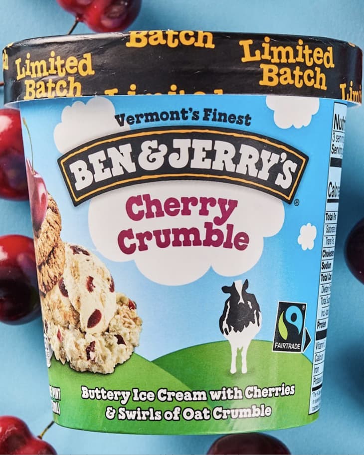 Ben & Jerry's Just Launched a New Cherry Crumble Flavor The Kitchn